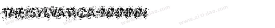 The Sylvatica字体转换